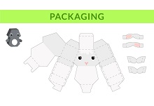 çocuklar için hazır hayvan model maketi şablonu, paper craft model animals
